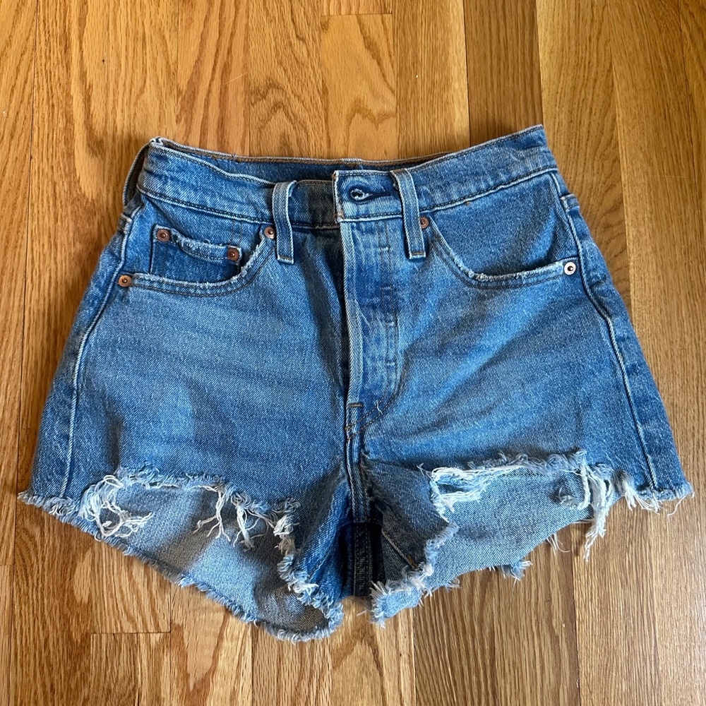 Levi’s Denim High-Waisted Women Shorts